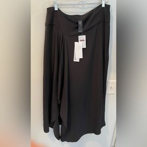 NWT Maria Cornejo Black Silk Skirt, Size 14
